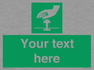 Custom Safe condition: Emergency stop button